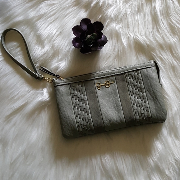 Jessica Simpson Handbags - Jessica Simpson Mint Green Wristlet